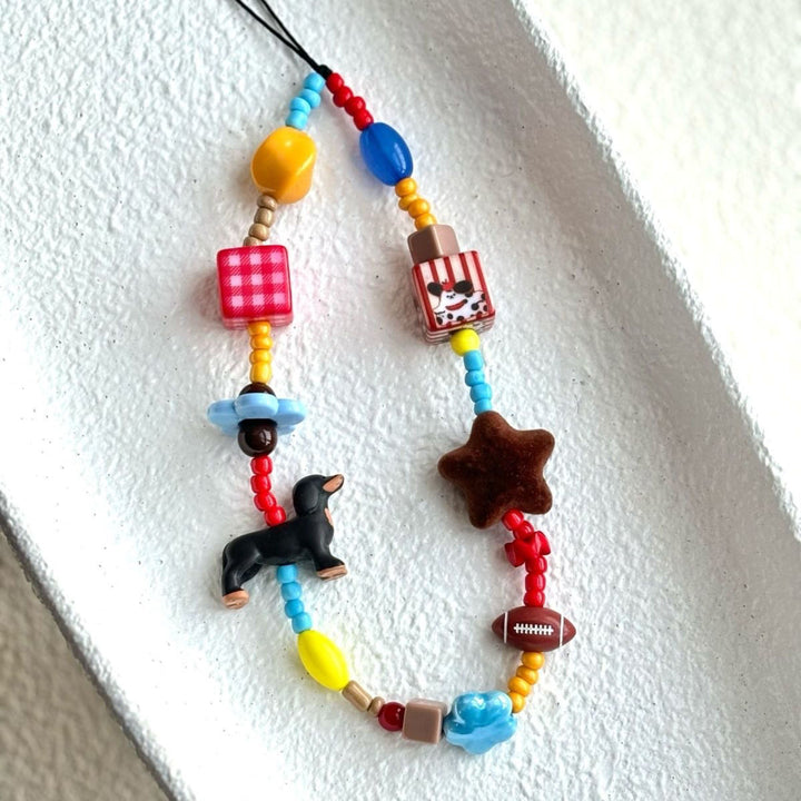 Playful Themed Beaded Necklace Stornfield