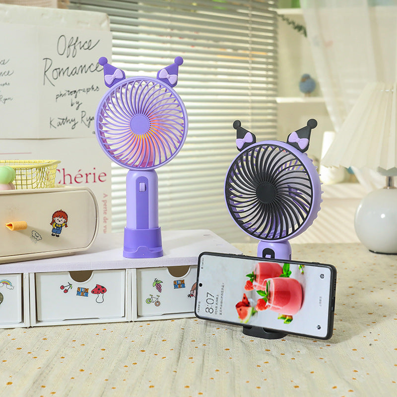 Ladies Portable Hand Fan with USB Connection and LED Lighting Stornfield
