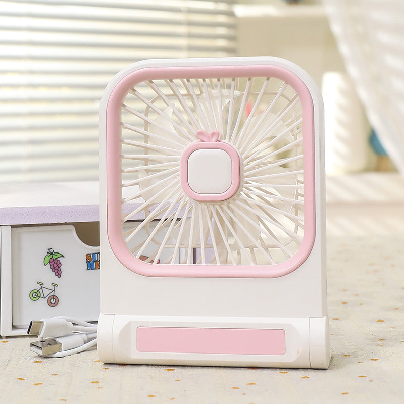 Ladies Portable Table Fan with Cat Design Stornfield