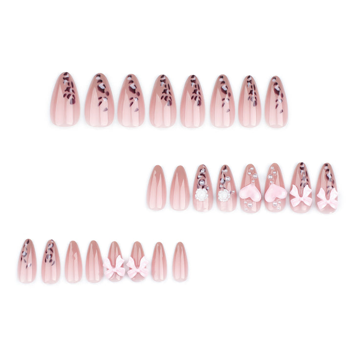 Artful nail extensions with decorative 3D designs Stornfield