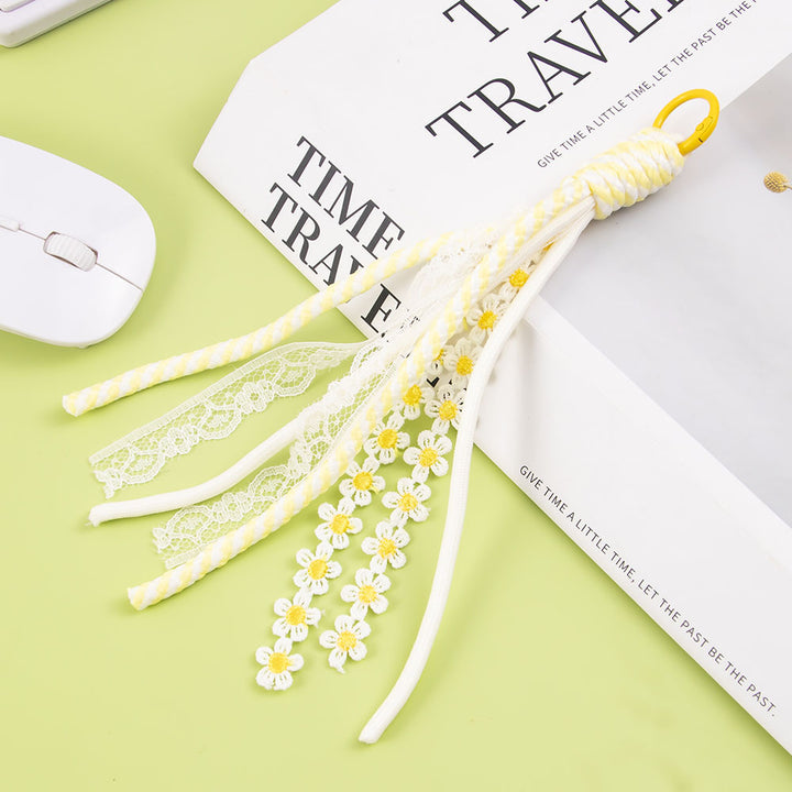 Decorative Lace and Braided Keychain Stornfield