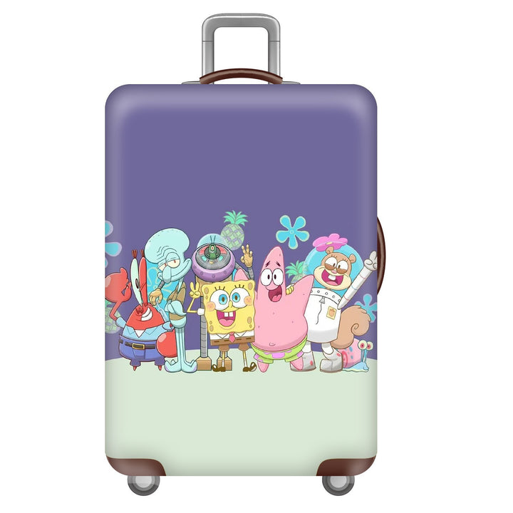 Unisex hard shell suitcase with colorful cartoon design Stornfield