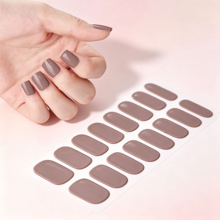 Premium Glossy Press-On Nail Set