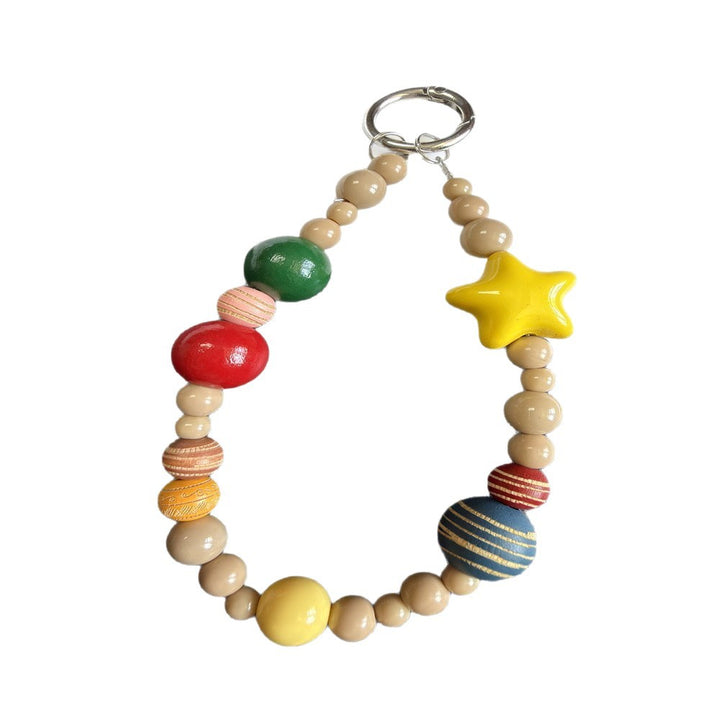 Colorful Beaded Keychain Holder Stornfield 1790134999