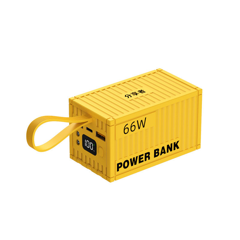 Portable Power Bank in Container Design with 66W Fast Charging Function Stornfield