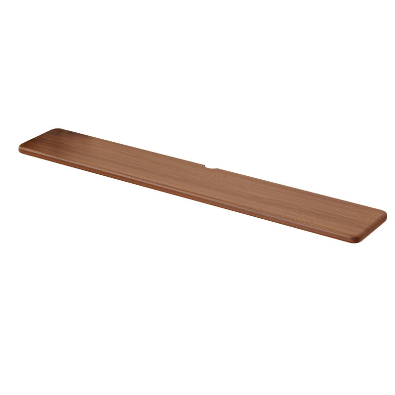 Ergonomic Solid Wood Keyboard Palm Rest with Cable Notch