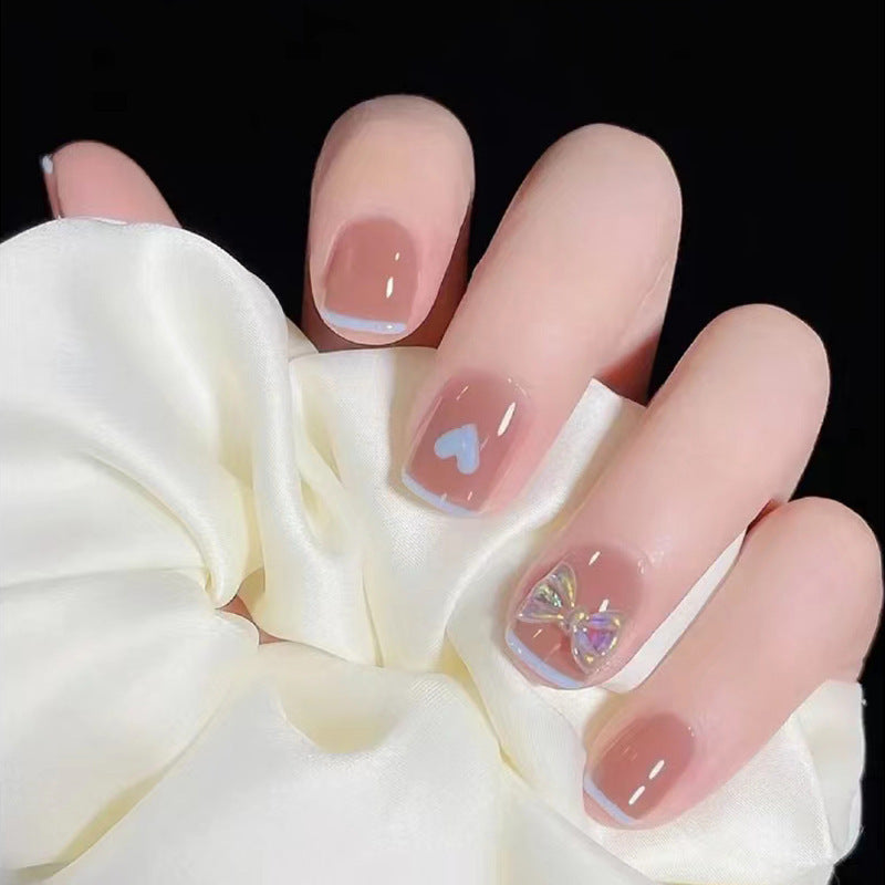 Decorative Floral Press-On Nail Art Set Stornfield