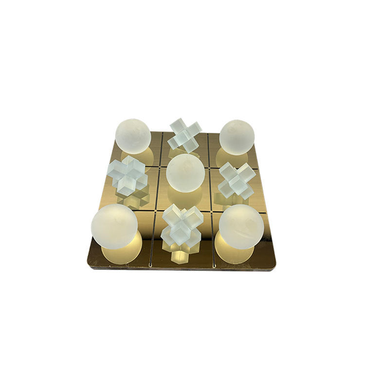 Modern Interactive Tic-Tac-Toe Game Set