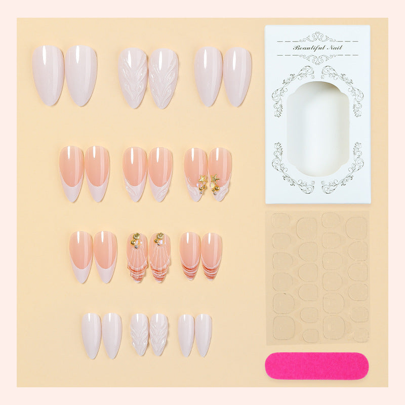 Elegant Decorative Press-On Nails Collection Stornfield