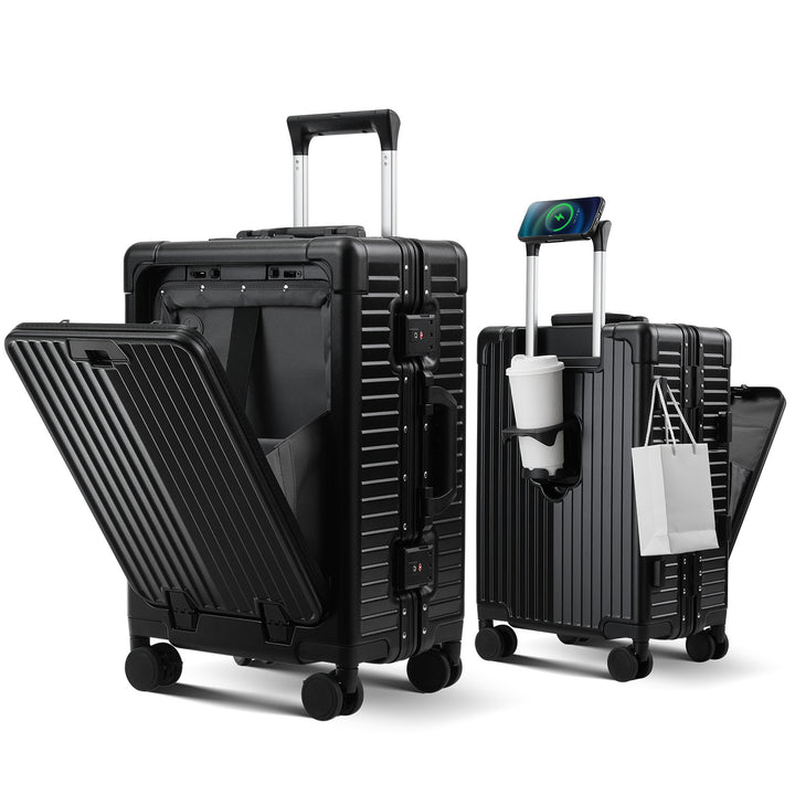 Unisex Smart Hard Shell Travel Suitcase Stornfield