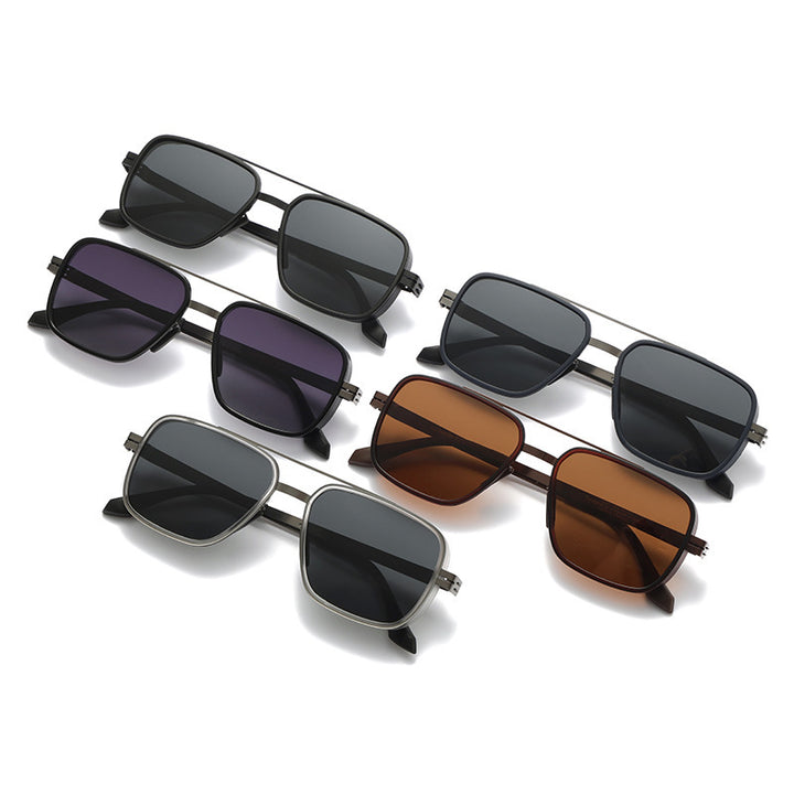 Men's Premium Sunglasses in Modern Square Design Stornfield