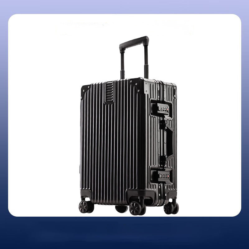 Unisex Rigid Multi-Compartment Travel Suitcase Stornfield