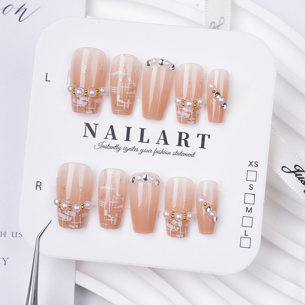 Artistic 3D Butterfly Press-On Nail Set Stornfield