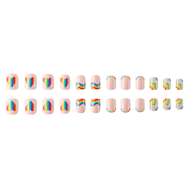 Artistic Rainbow Nail Art Set Stornfield