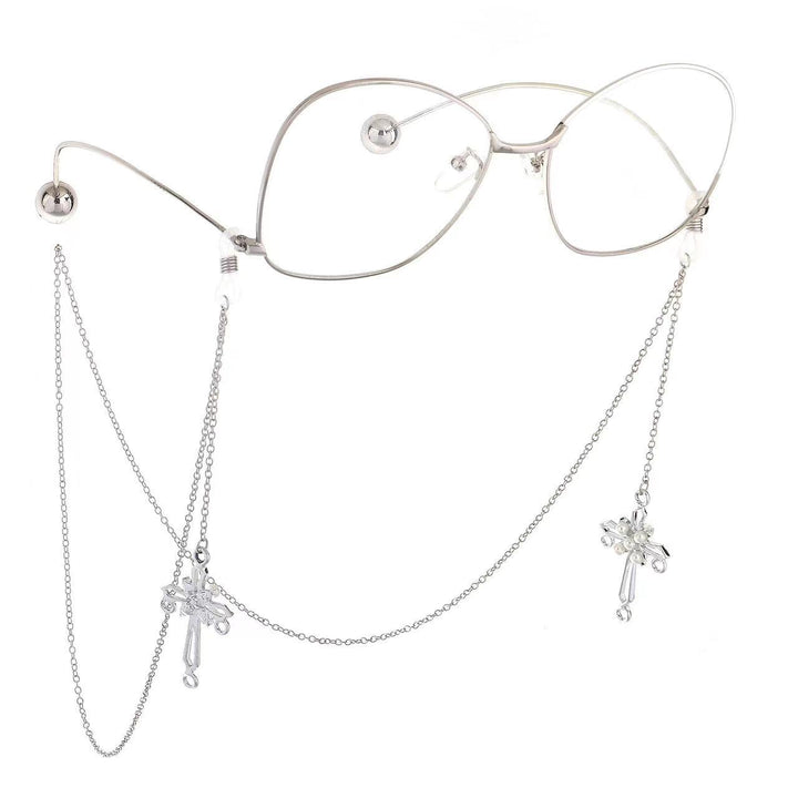 Cross Pendant Chain Earrings Stornfield