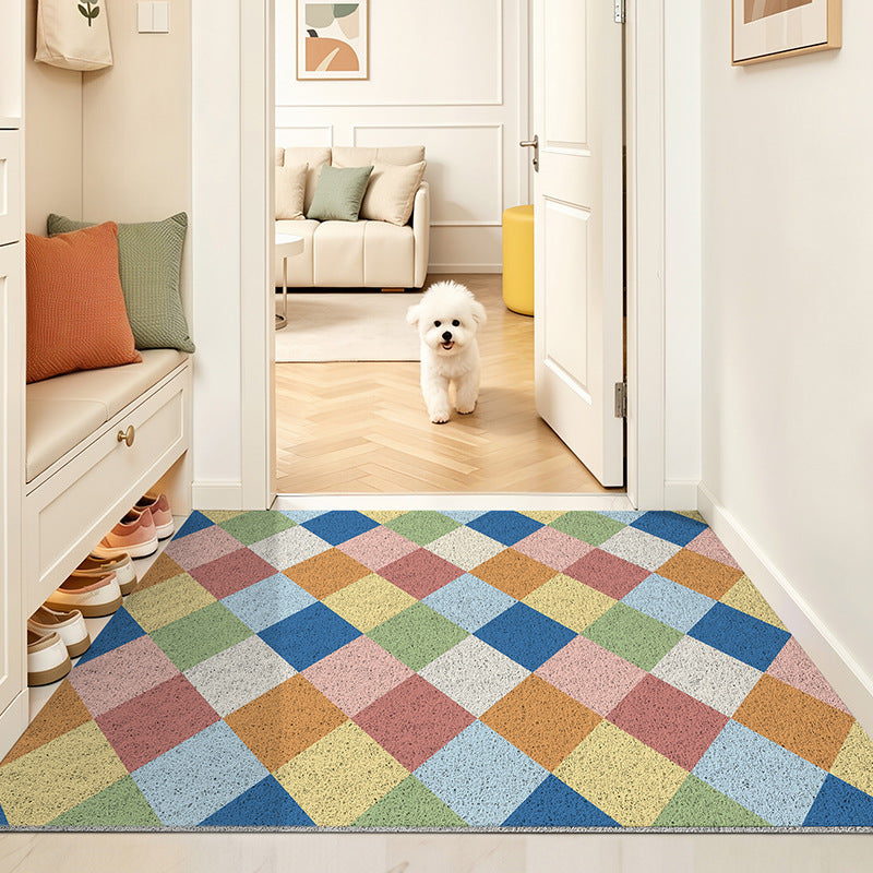 Geometric Patterned Entrance Mat