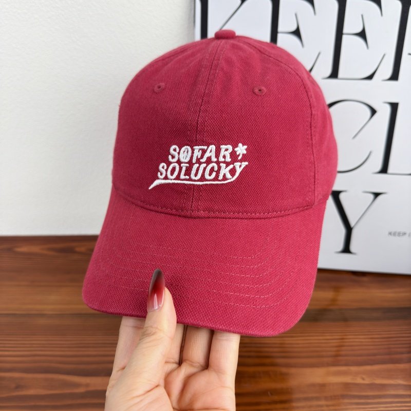 Men's Casual Adjustable Logo Cap Stornfield