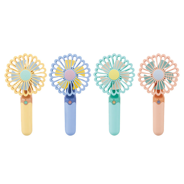Ladies portable mini fan in unique flower design Stornfield