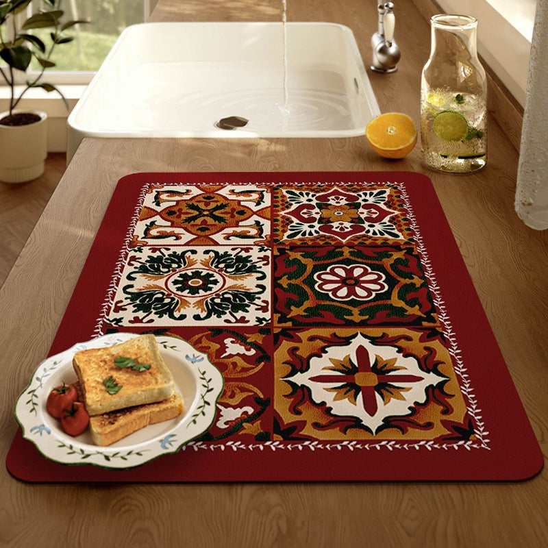 Decorative Kitchen Sink Mat