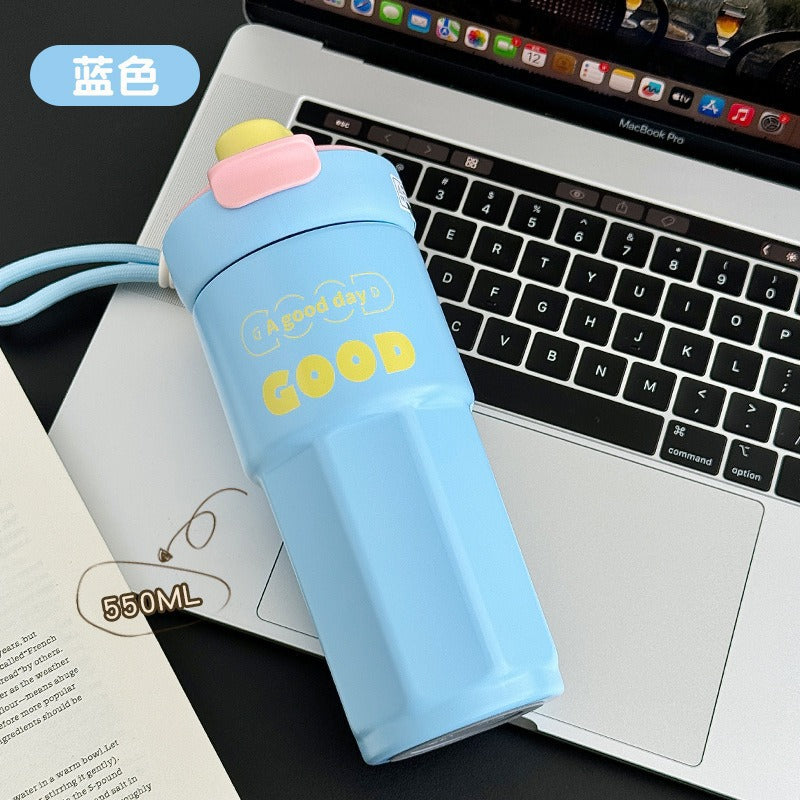 Ladies stylish coffee mug with spill-proof lid Stornfield