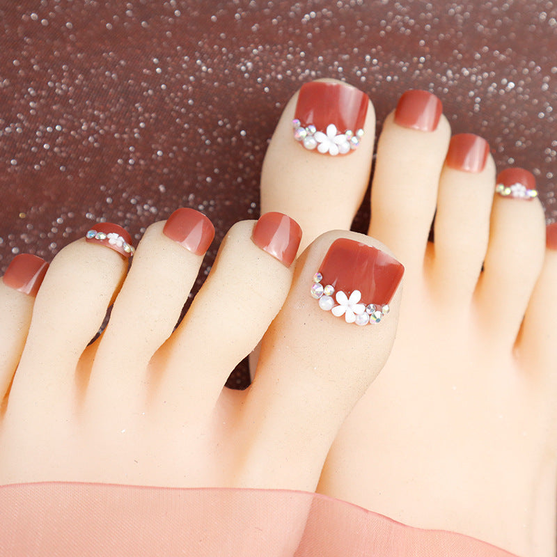Luxury Rhinestone-Decorated Pedicure Set Stornfield