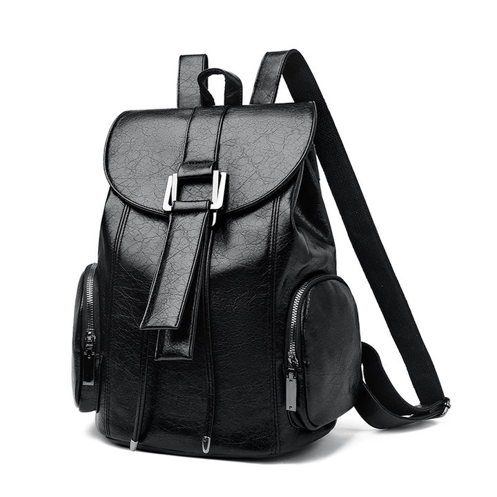 Retro Chic Vegan Leather Backpack Stornfield