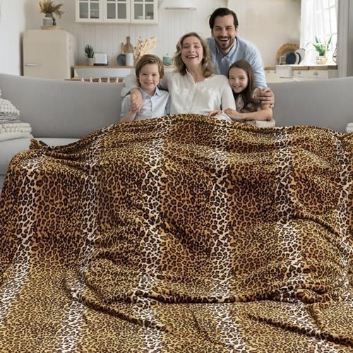 Cow Print Fleece Blanket
