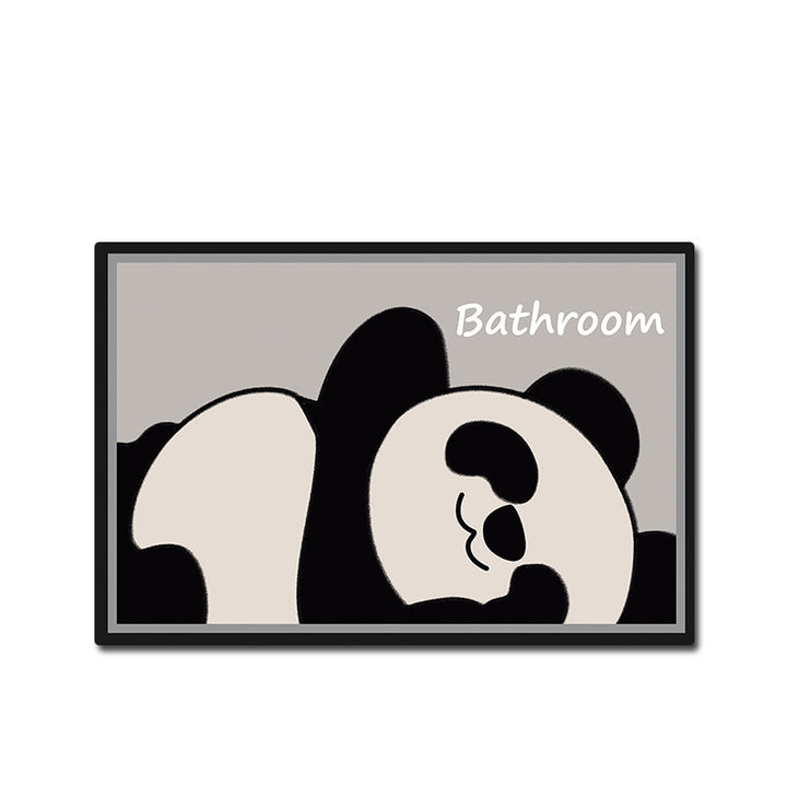 Cute Cartoon Bear-Themed Bath Mat Stornfield