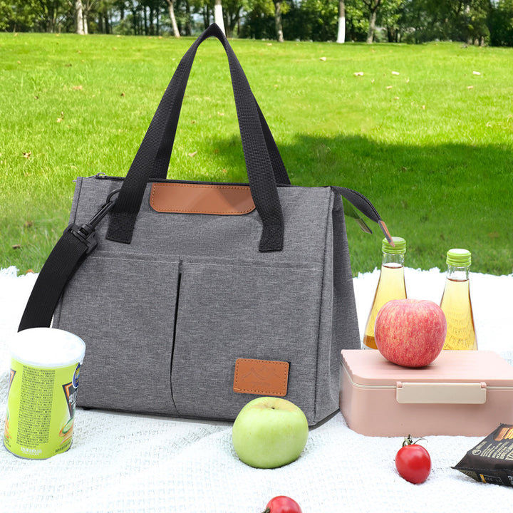 Versatile Insulated Lunch Tote Bag with Pockets Stornfield