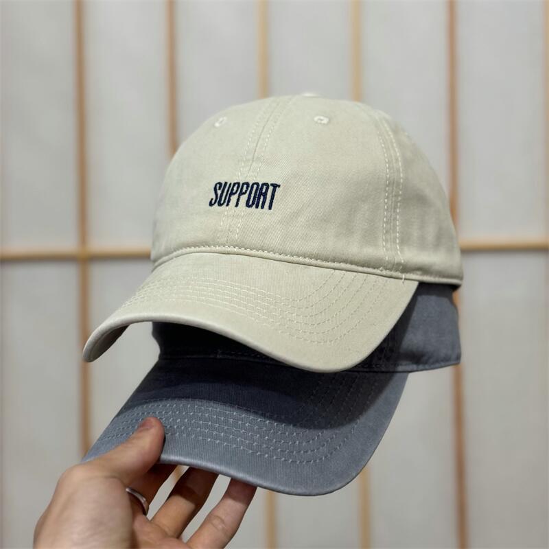 Men's Supportive Embroidered Cotton Baseball Cap Stornfield