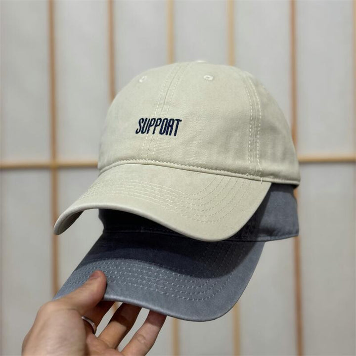 Men's Supportive Embroidered Cotton Baseball Cap Stornfield