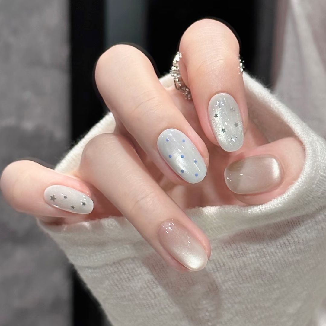 Artistic Press-On Nail Wraps Stornfield