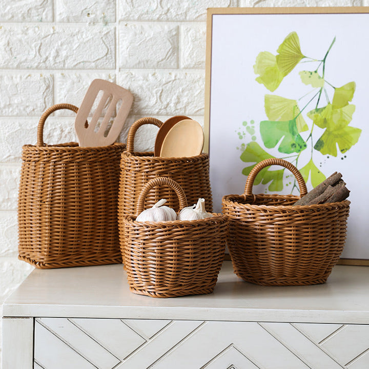 Handcrafted Eco-Friendly Woven Storage Basket Stornfield