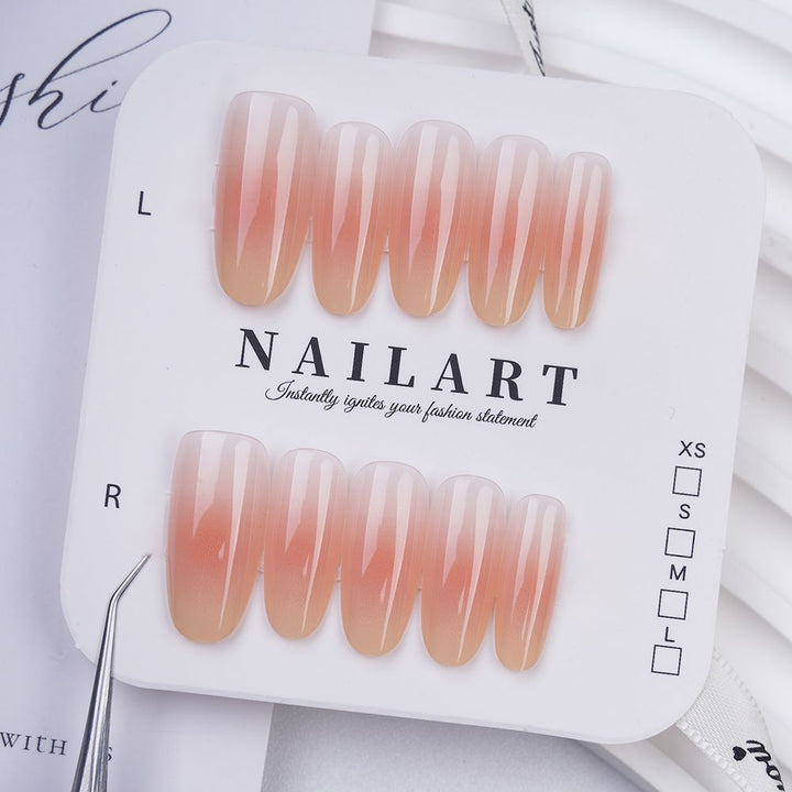 Artificial Nails in Modern Ombre Design Stornfield