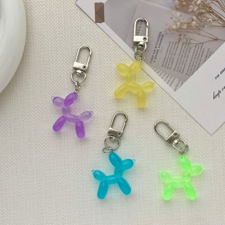 Playful Balloon Animal Keychain Stornfield