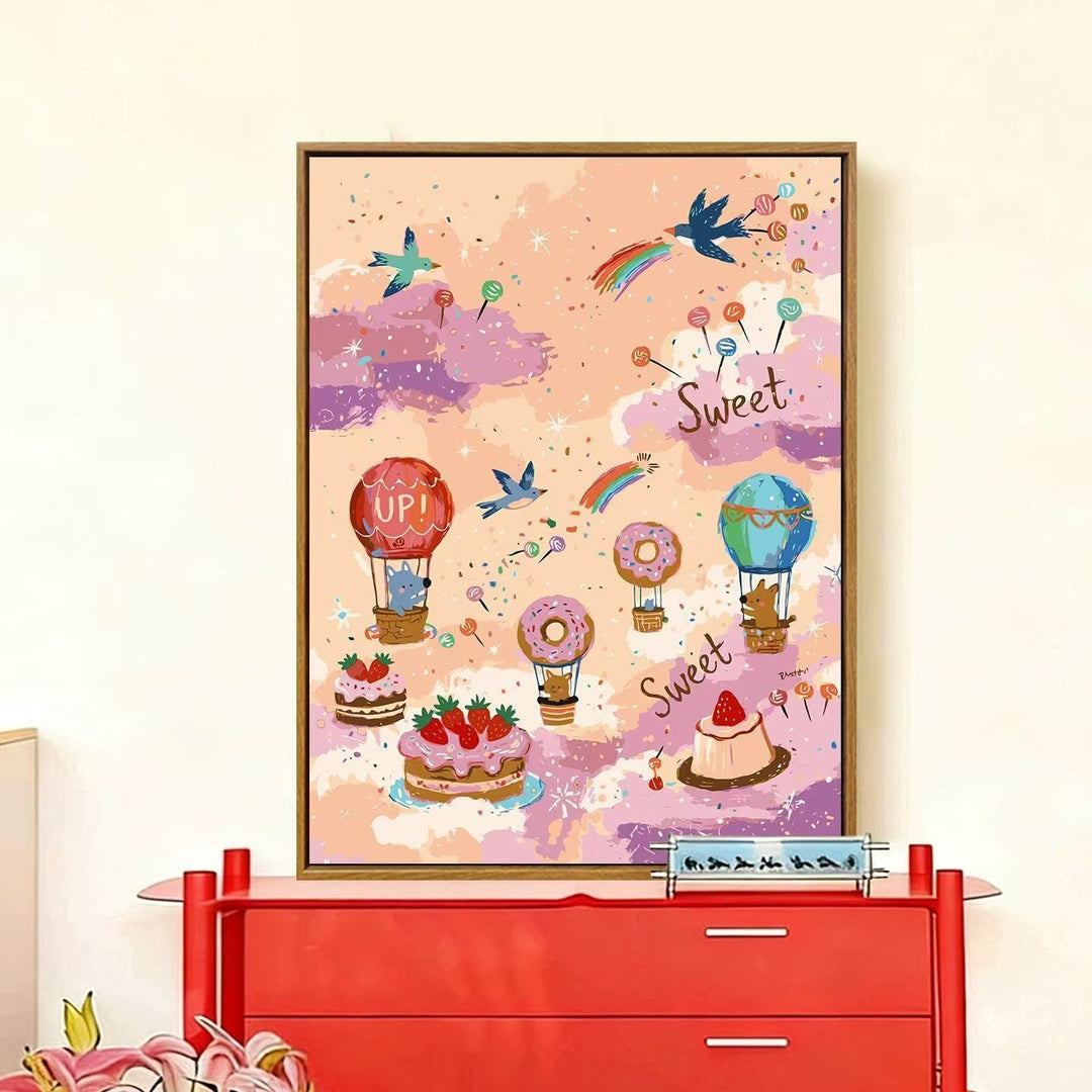 Whimsical Holiday-Themed Wall Art Stornfield