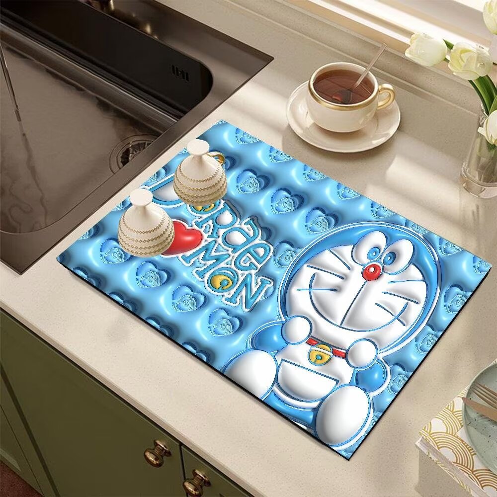 Cute Cartoon Dog-Themed Kitchen Mat Stornfield