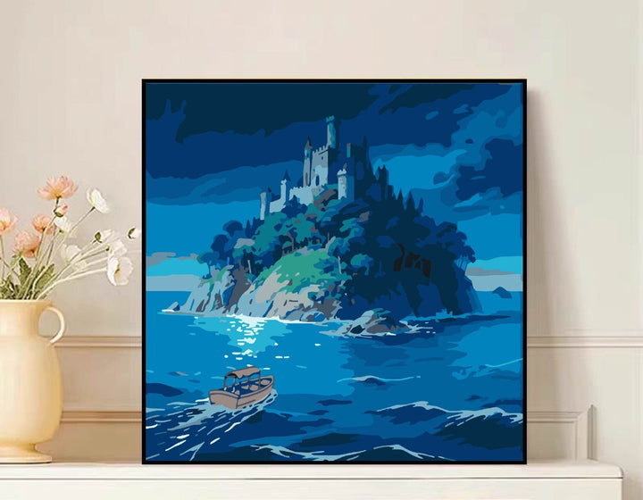 Scenic Mountain Landscape Canvas Art Stornfield