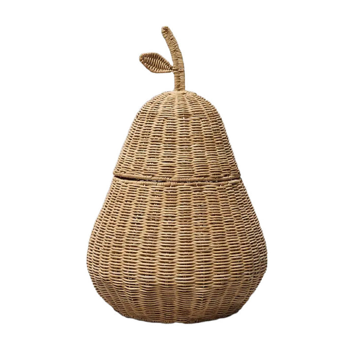 Playful decorative basket in pear shape Stornfield