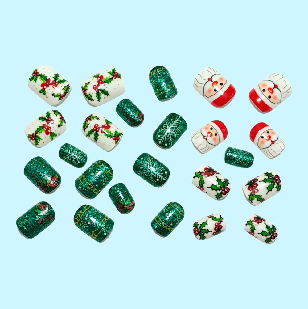 Creative Art Nails In Festive Christmas Design Stornfield