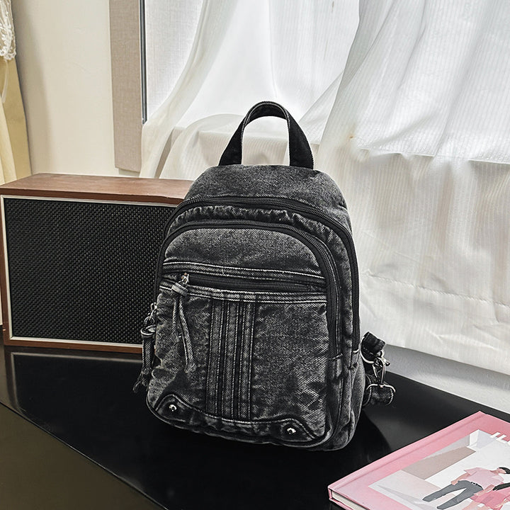 Multifunctional Denim Backpack Stornfield
