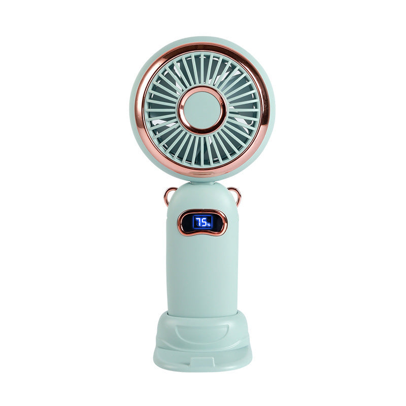 Unisex Portable Mini Hand Fan with Digital Control Stornfield
