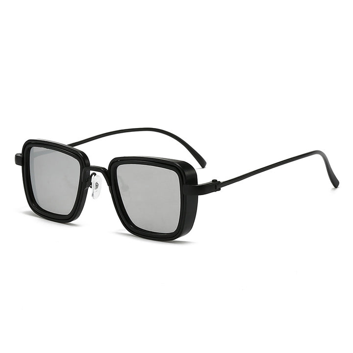 Women's stylish square sunglasses with elegant metal frame Stornfield