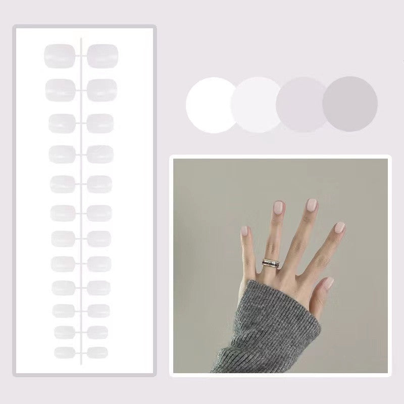 Natural Glossy Press-On Nail Tips