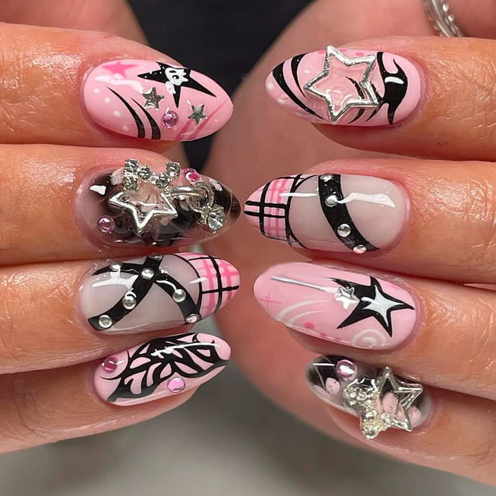 Artificial Nails in Modern Star Design Stornfield