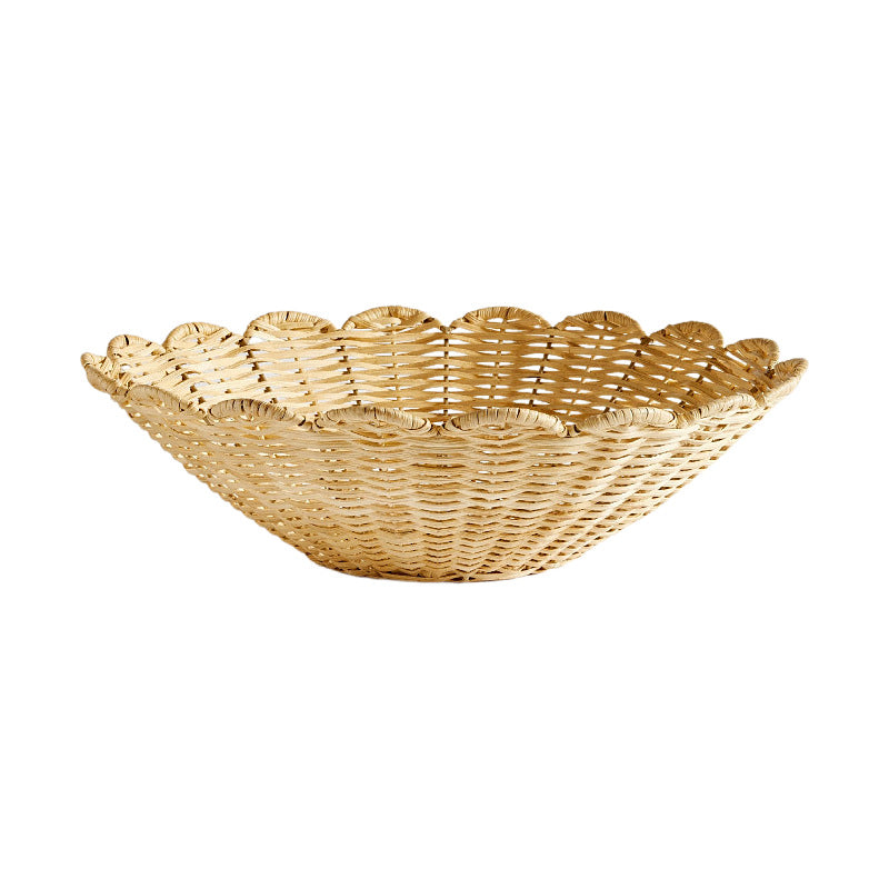 Decorative fruit basket with artistic weaving Stornfield