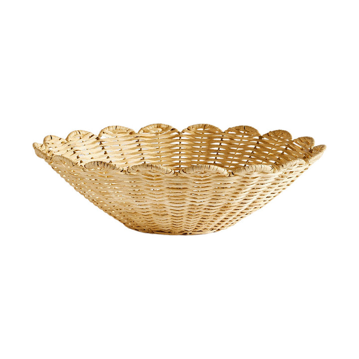 Decorative fruit basket with artistic weaving Stornfield