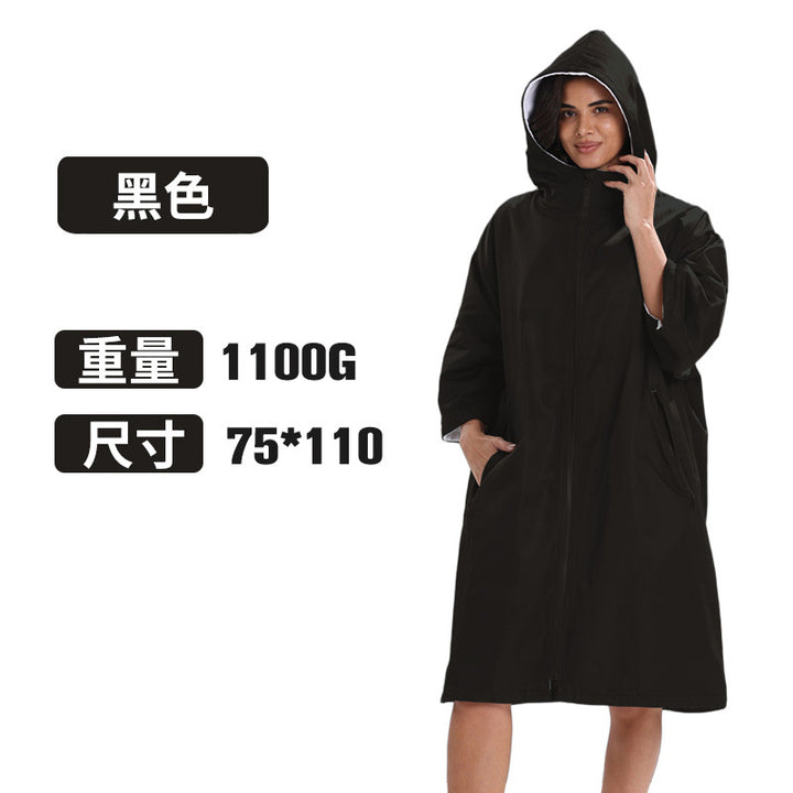 Water-repellent travel poncho Stornfield