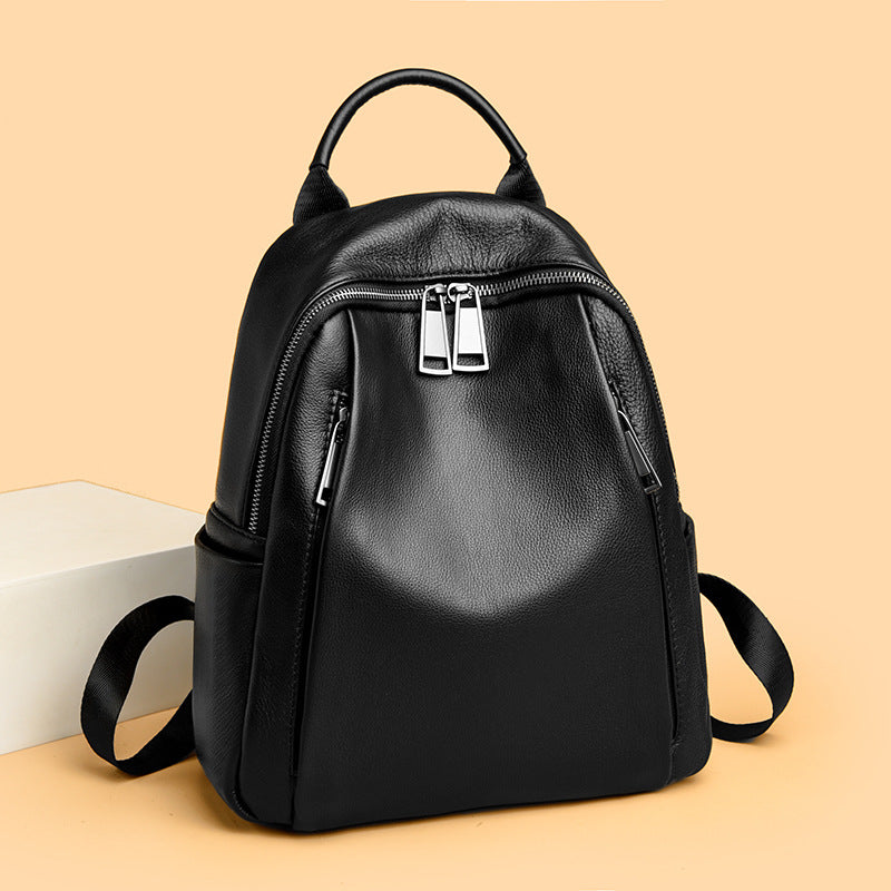 Premium Soft Leather Backpack Stornfield
