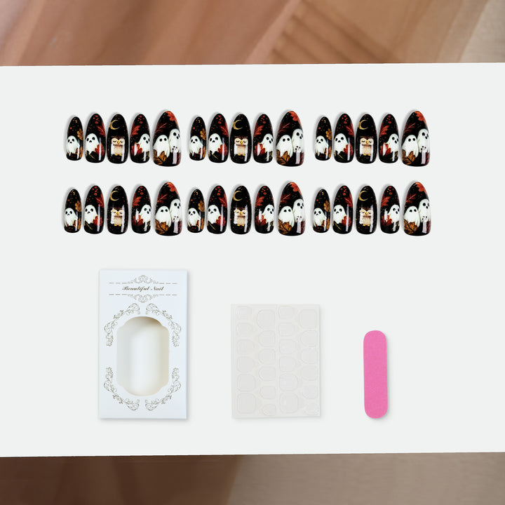 Creative nail art set with Halloween motif Stornfield